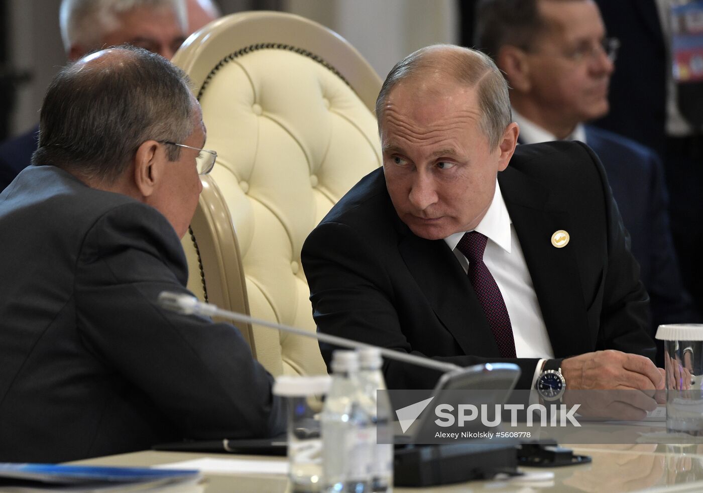 President Vladimir Putin attends Fifth Caspian Summit in Aktau, Kazakhstan