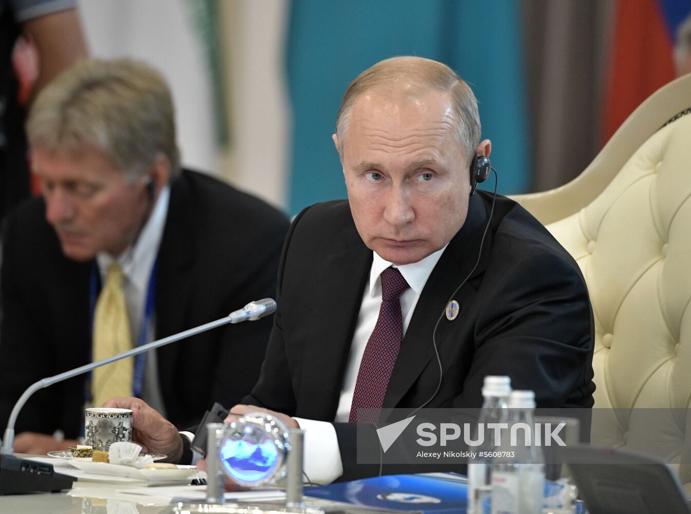 President Vladimir Putin attends Fifth Caspian Summit in Aktau, Kazakhstan