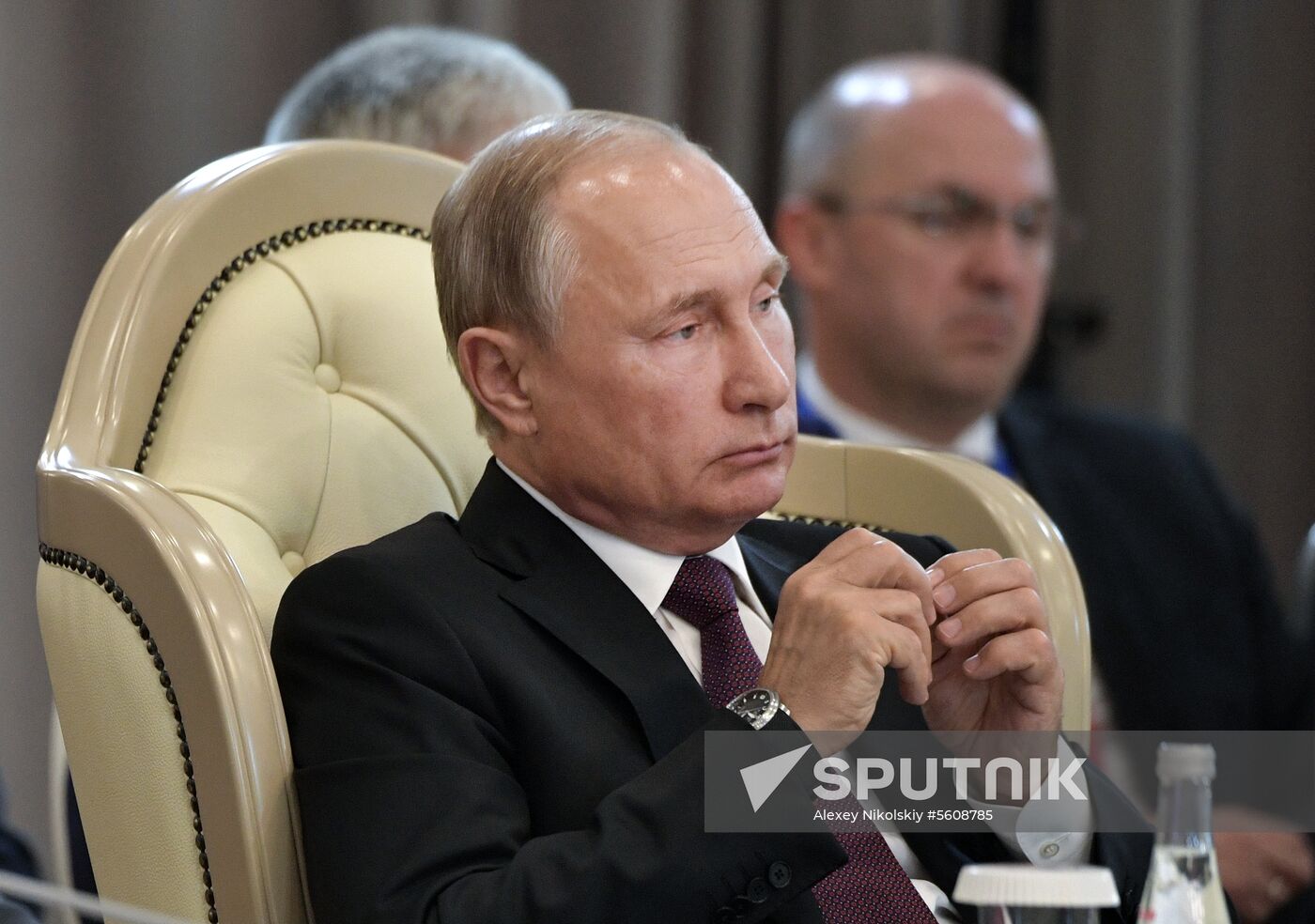 President Vladimir Putin attends Fifth Caspian Summit in Aktau, Kazakhstan