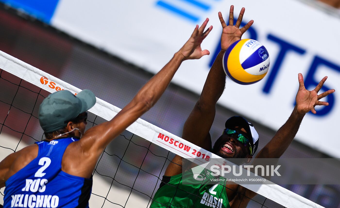 FIVB Beach Volleyball World Tour Moscow. Finals