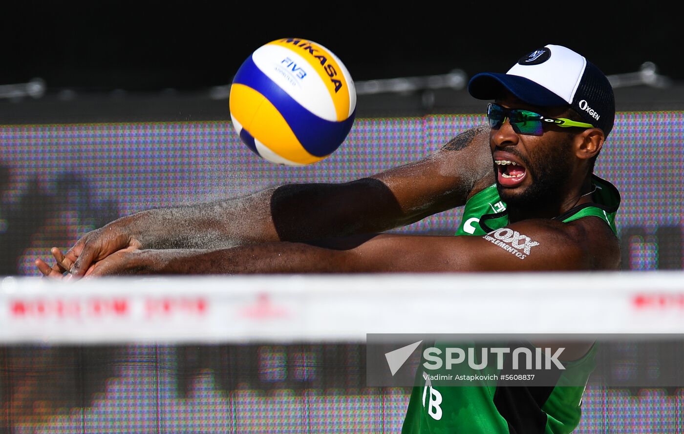 FIVB Beach Volleyball World Tour Moscow. Finals