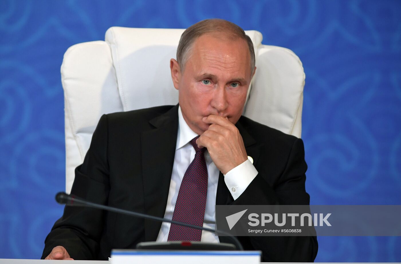 President Vladimir Putin attends Fifth Caspian Summit in Aktau, Kazakhstan