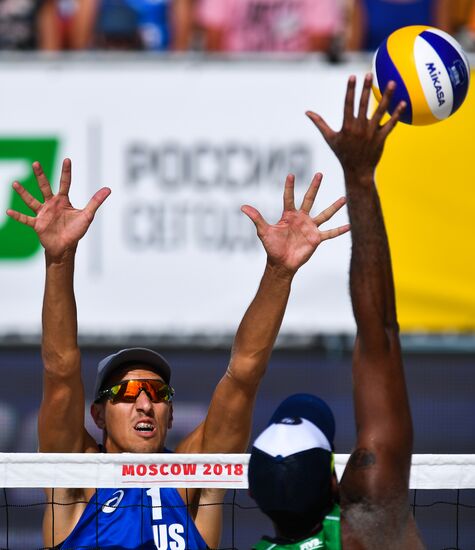 FIVB Beach Volleyball World Tour Moscow. Finals