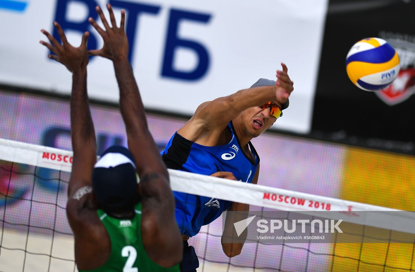 FIVB Beach Volleyball World Tour Moscow. Finals