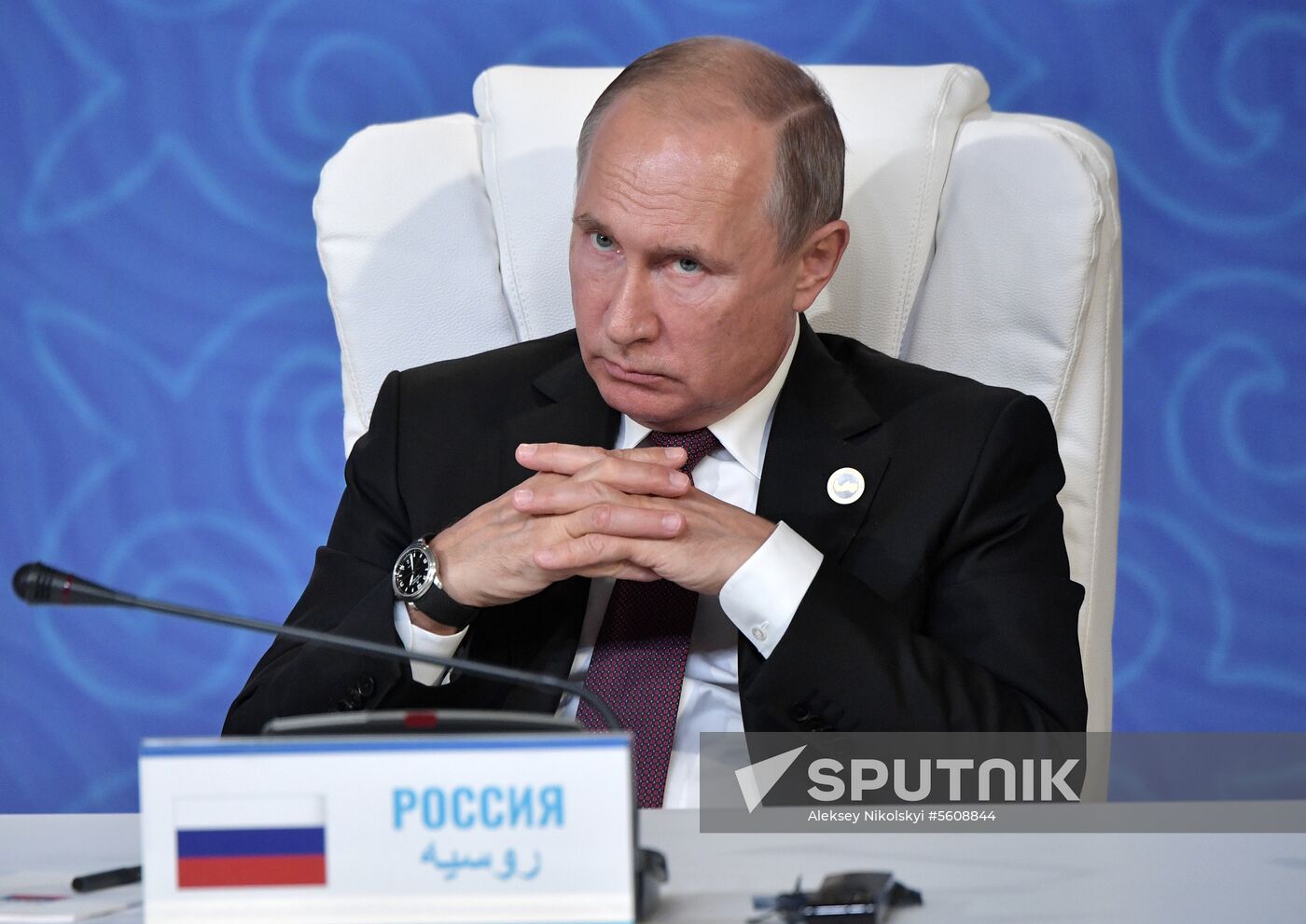 President Vladimir Putin attends Fifth Caspian Summit in Aktau, Kazakhstan