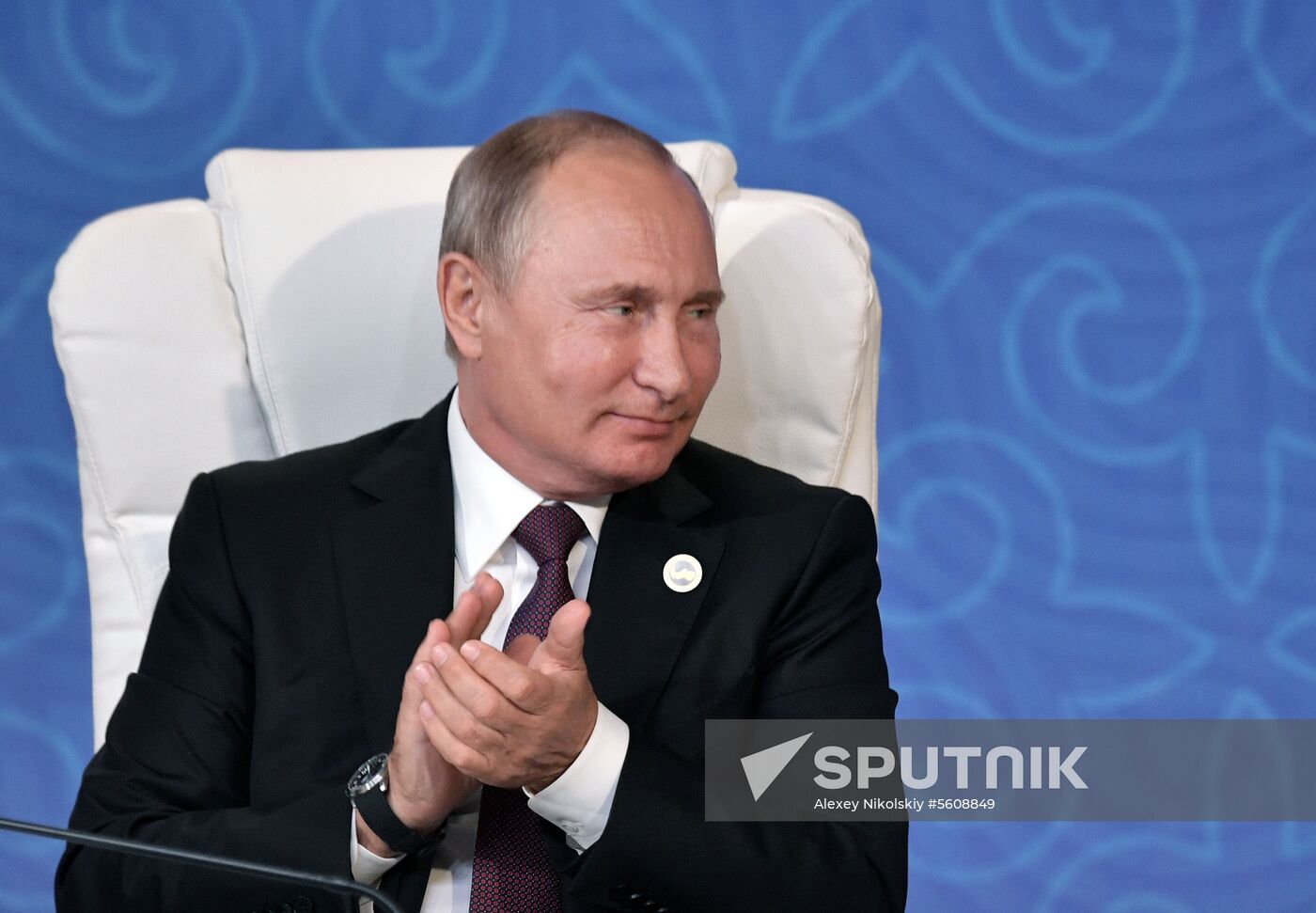 President Vladimir Putin attends Fifth Caspian Summit in Aktau, Kazakhstan