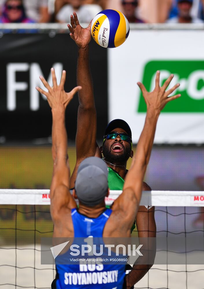 FIVB Beach Volleyball World Tour Moscow. Finals