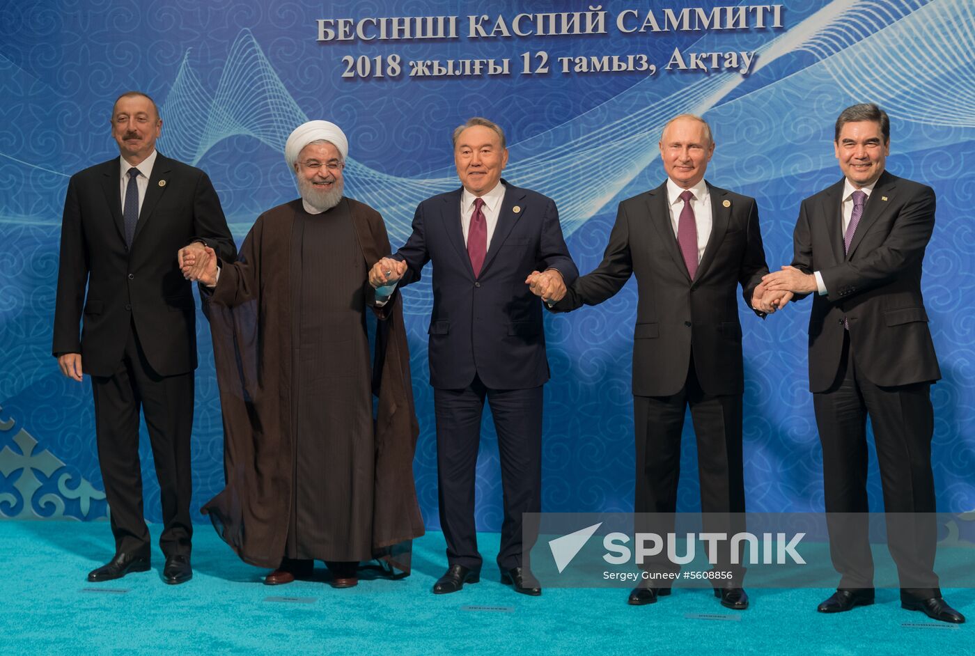 President Vladimir Putin attends Fifth Caspian Summit in Aktau, Kazakhstan