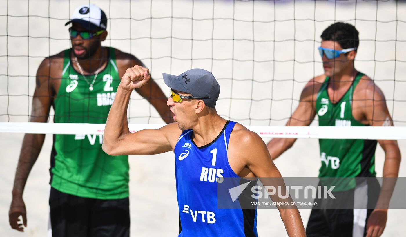 FIVB Beach Volleyball World Tour Moscow. Finals