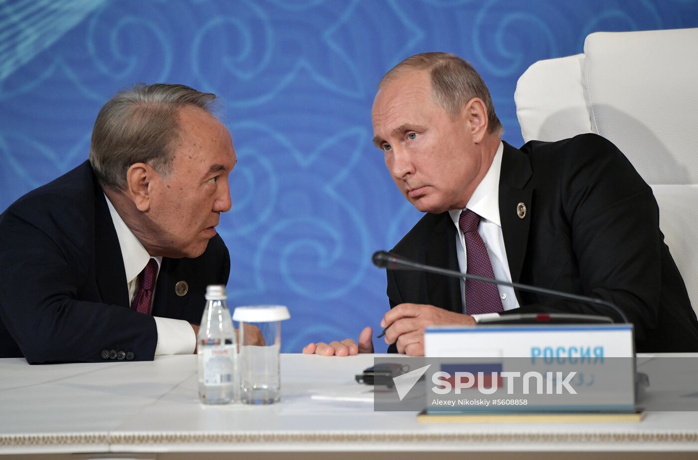 President Vladimir Putin attends Fifth Caspian Summit in Aktau, Kazakhstan