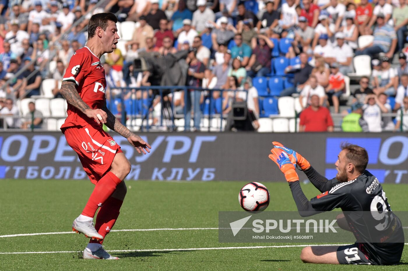Football. Russian Premier League. Orenburg vs. Lokomotiv