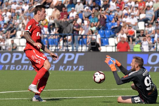 Football. Russian Premier League. Orenburg vs. Lokomotiv
