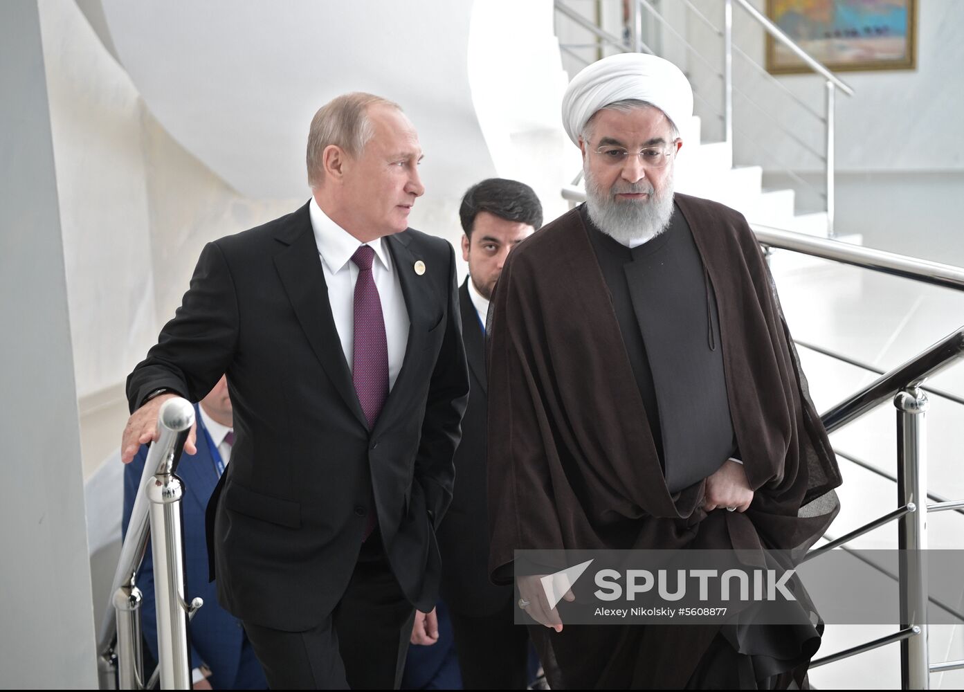 President Vladimir Putin attends Fifth Caspian Summit in Aktau, Kazakhstan