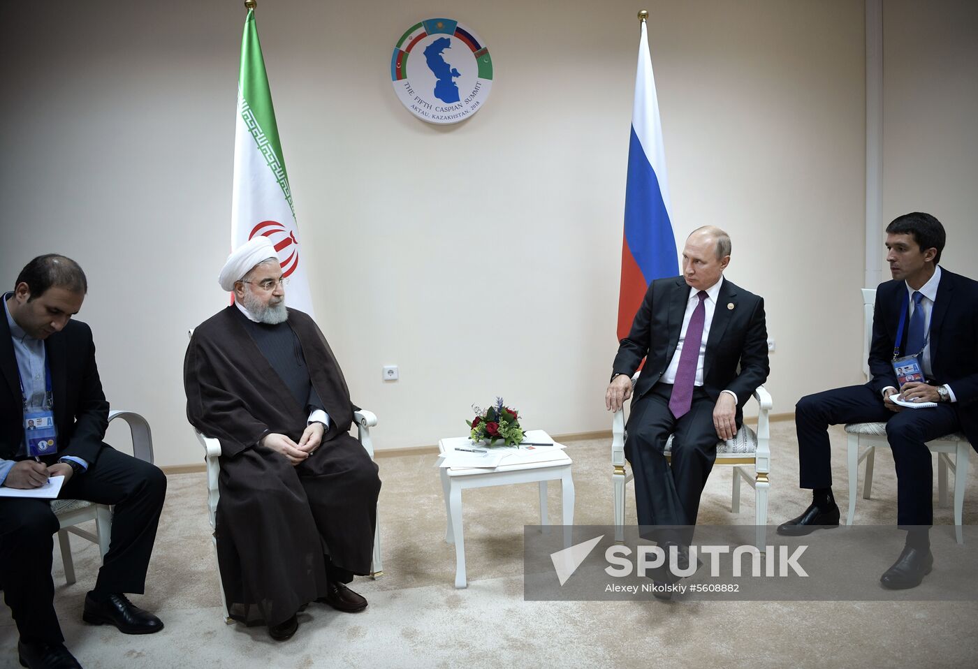 President Vladimir Putin attends Fifth Caspian Summit in Aktau, Kazakhstan