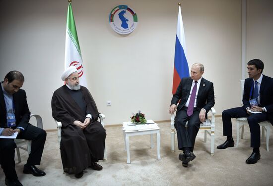 President Vladimir Putin attends Fifth Caspian Summit in Aktau, Kazakhstan