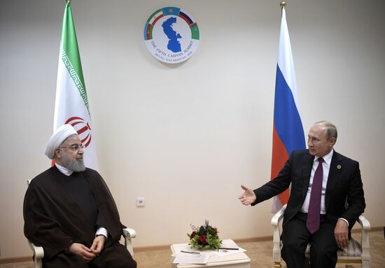 President Vladimir Putin attends Fifth Caspian Summit in Aktau, Kazakhstan