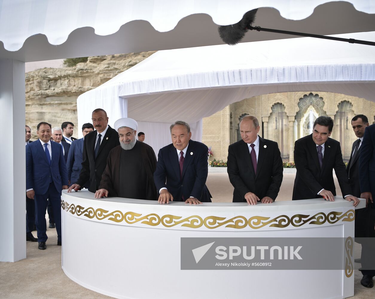 President Vladimir Putin attends Fifth Caspian Summit in Aktau, Kazakhstan