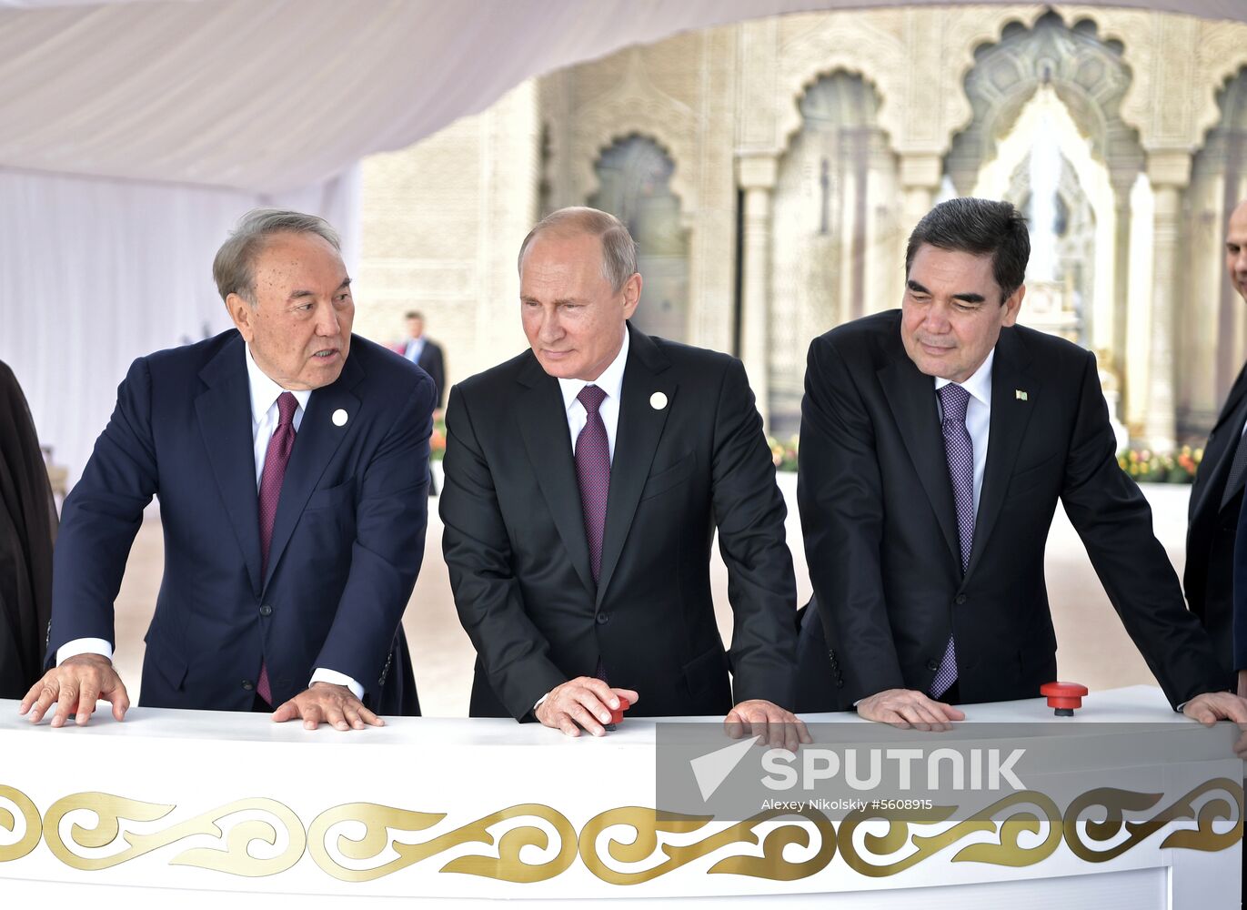 President Vladimir Putin attends Fifth Caspian Summit in Aktau, Kazakhstan