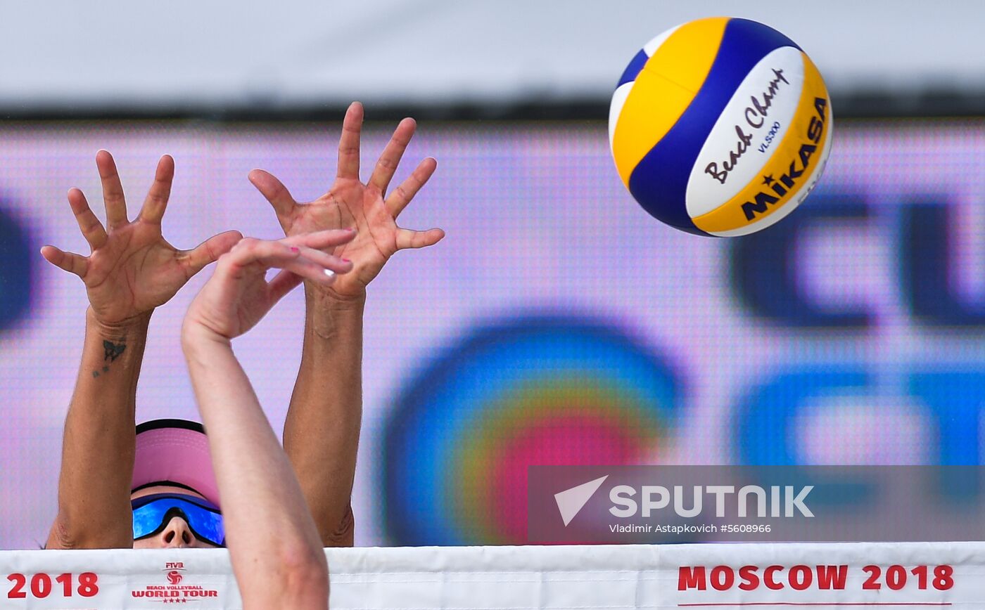 FIVB Beach Volleyball World Tour Moscow. Finals