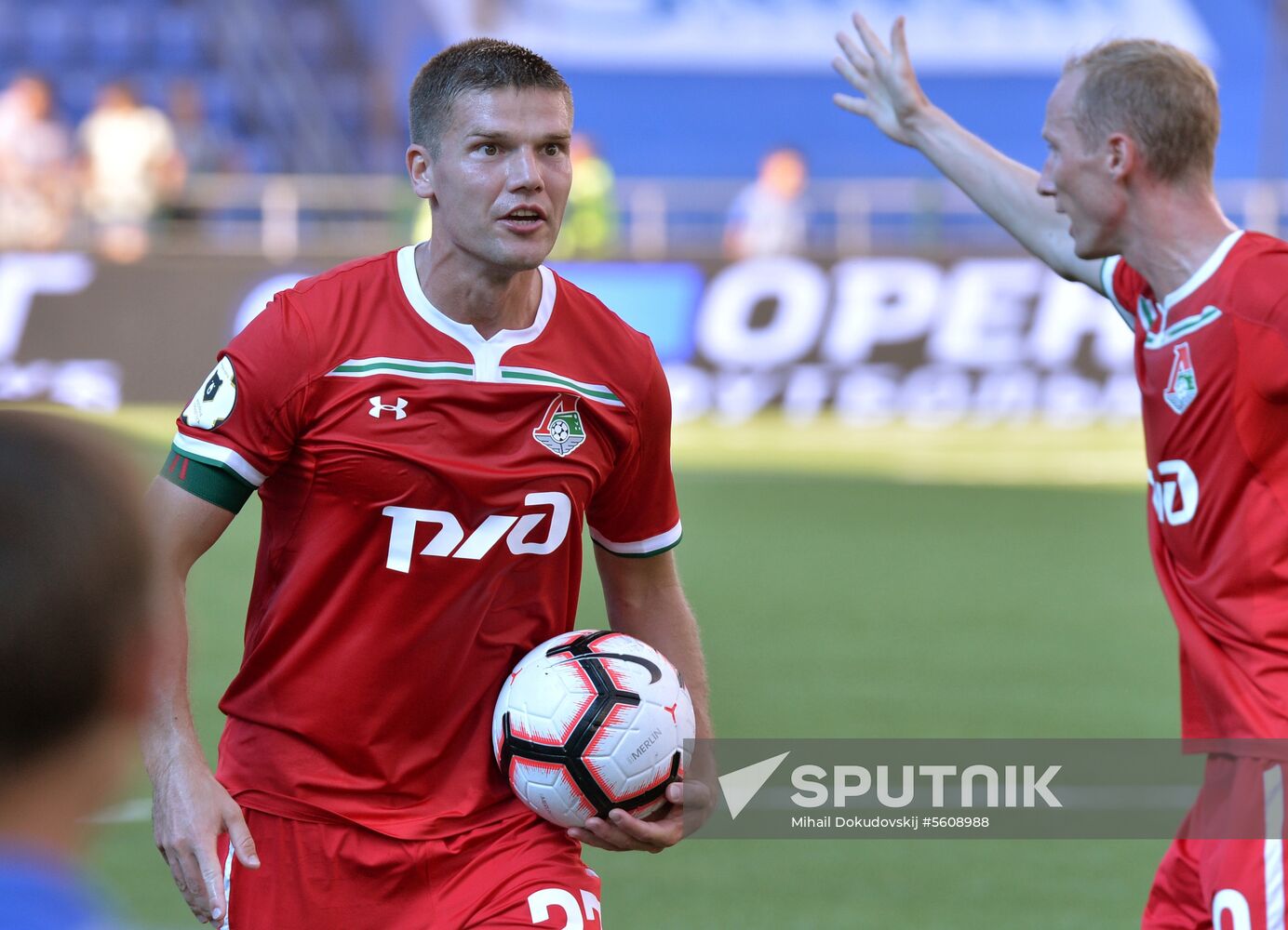 Football. Russian Premier League. Orenburg vs. Lokomotiv