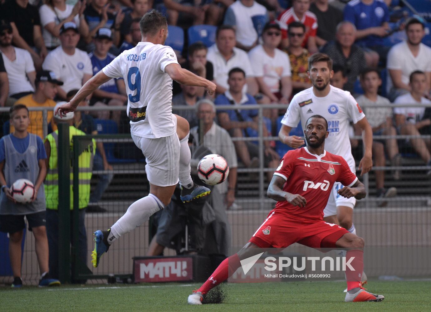 Football. Russian Premier League. Orenburg vs. Lokomotiv