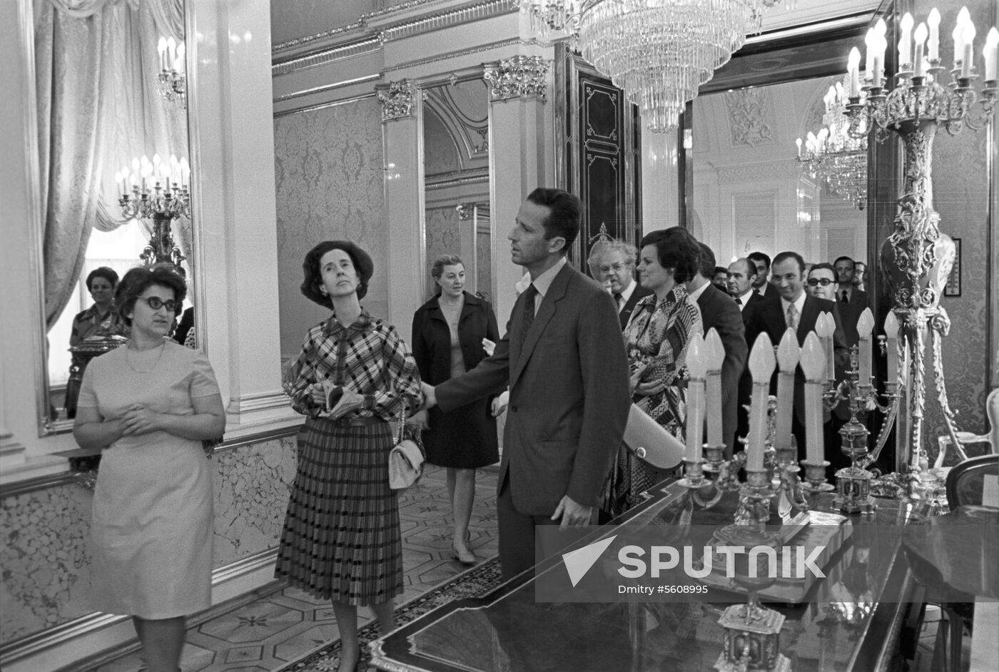 King Baudouin of Belgium visits the Soviet Union