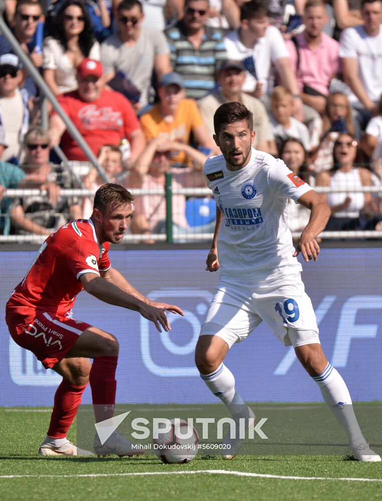 Football. Russian Premier League. Orenburg vs. Lokomotiv
