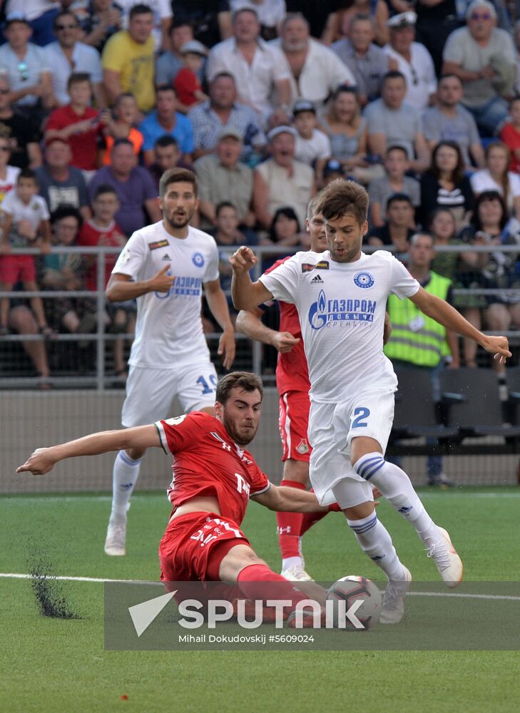 Football. Russian Premier League. Orenburg vs. Lokomotiv