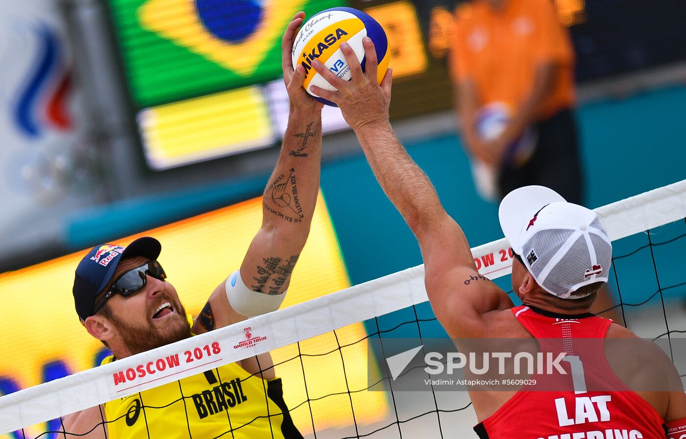 FIVB Beach Volleyball World Tour Moscow. Finals