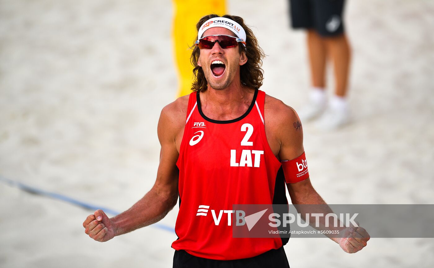 FIVB Beach Volleyball World Tour Moscow. Finals