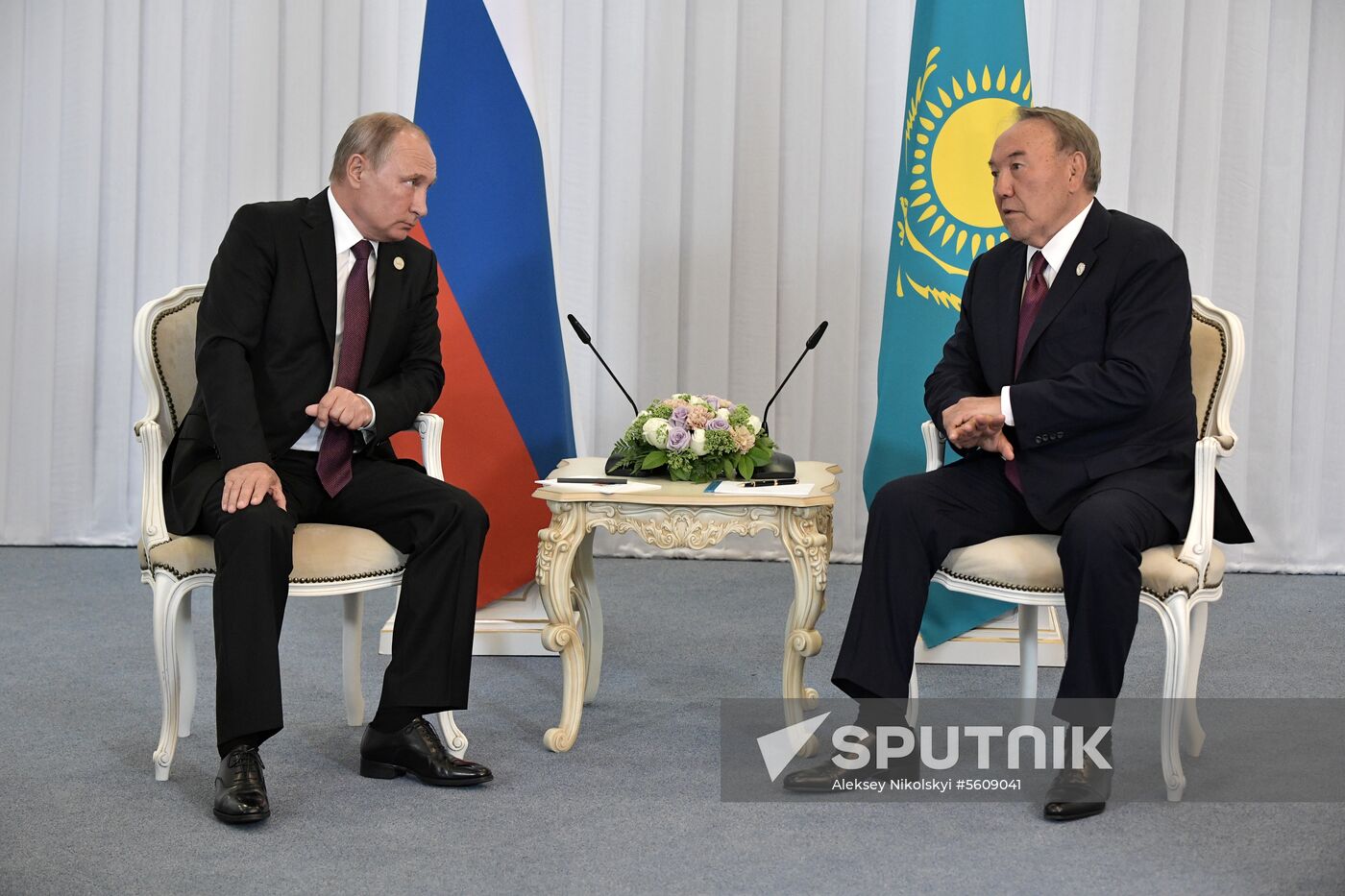 President Vladimir Putin attends Fifth Caspian Summit in Aktau, Kazakhstan