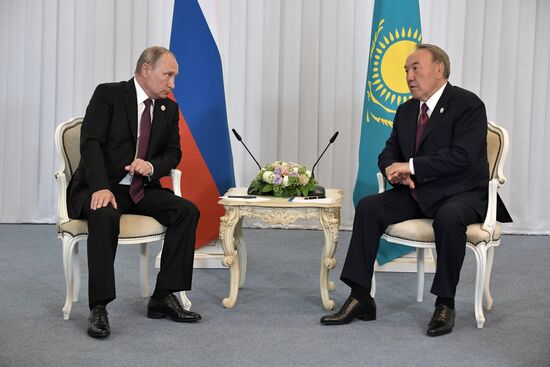 President Vladimir Putin attends Fifth Caspian Summit in Aktau, Kazakhstan
