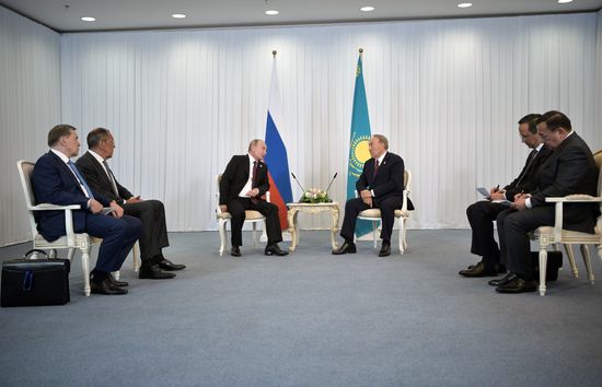 President Vladimir Putin attends Fifth Caspian Summit in Aktau, Kazakhstan