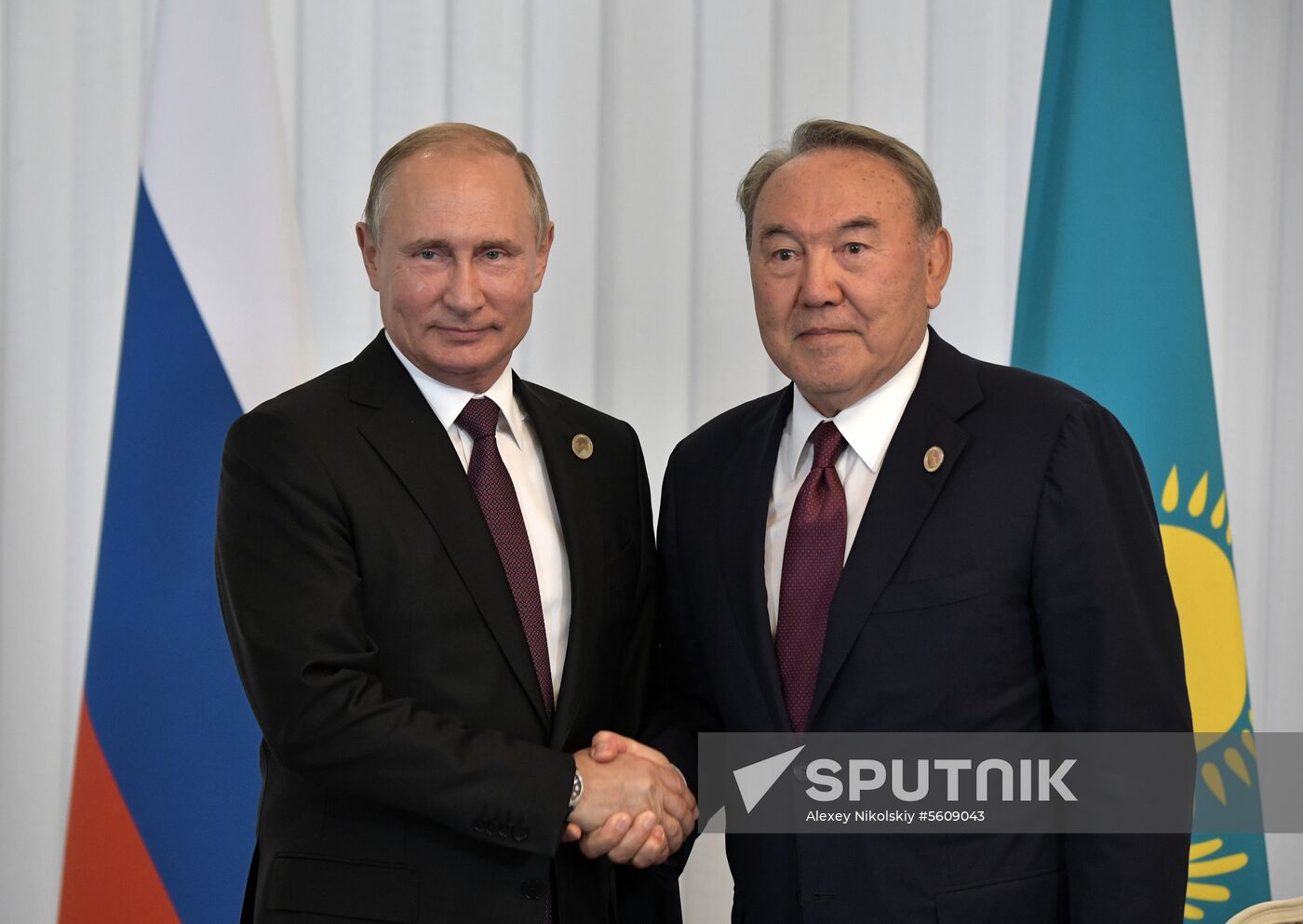 President Vladimir Putin attends Fifth Caspian Summit in Aktau, Kazakhstan