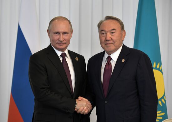 President Vladimir Putin attends Fifth Caspian Summit in Aktau, Kazakhstan