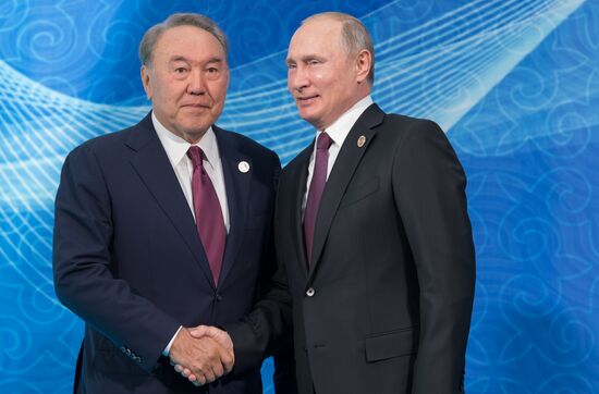 President Vladimir Putin attends Fifth Caspian Summit in Aktau, Kazakhstan
