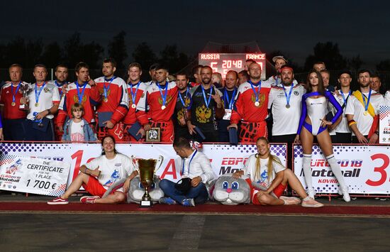 European Motoball Championship. Final