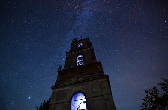 Starry sky in Crimea