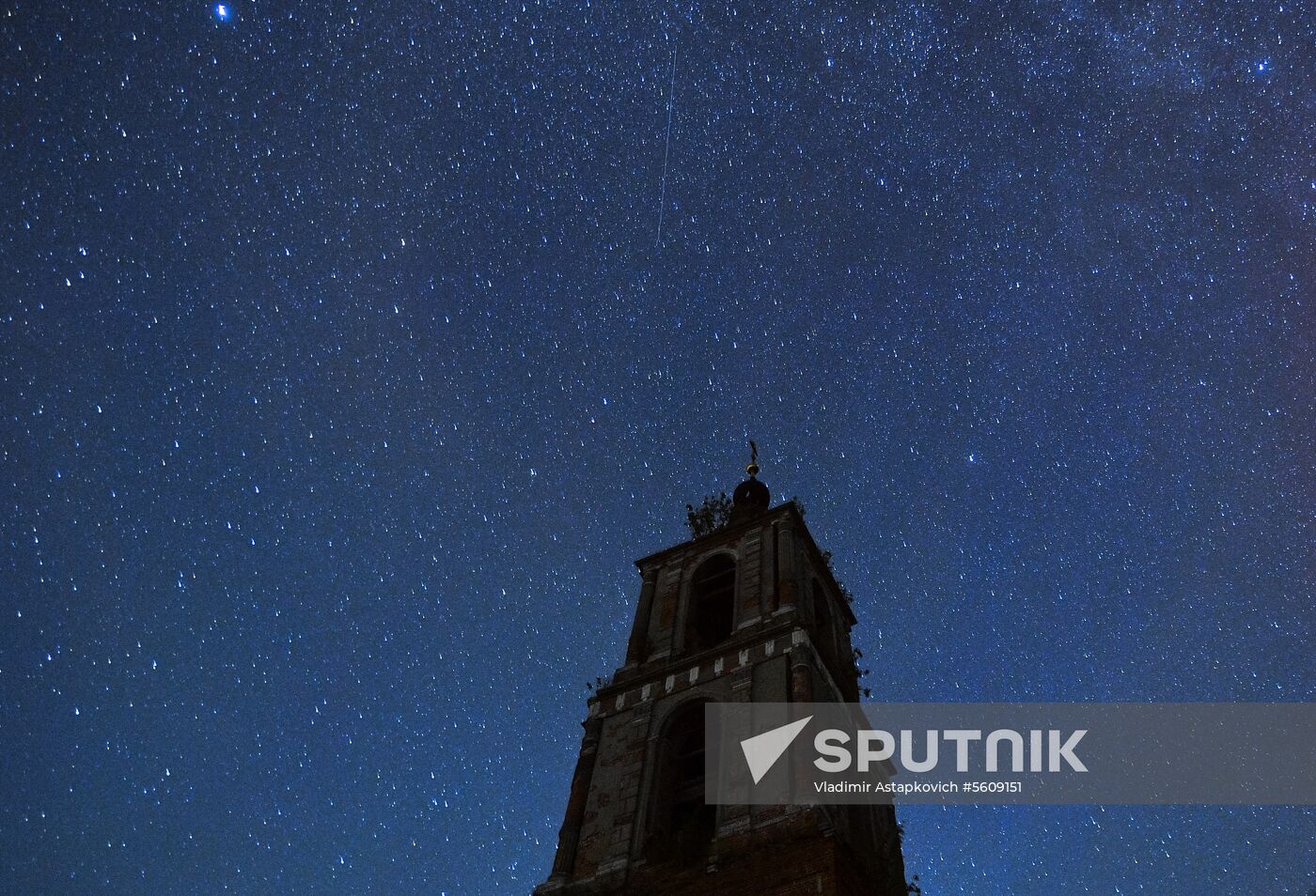 Starry sky in Crimea