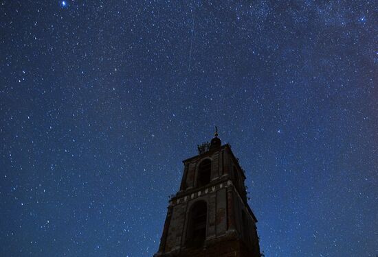 Starry sky in Crimea