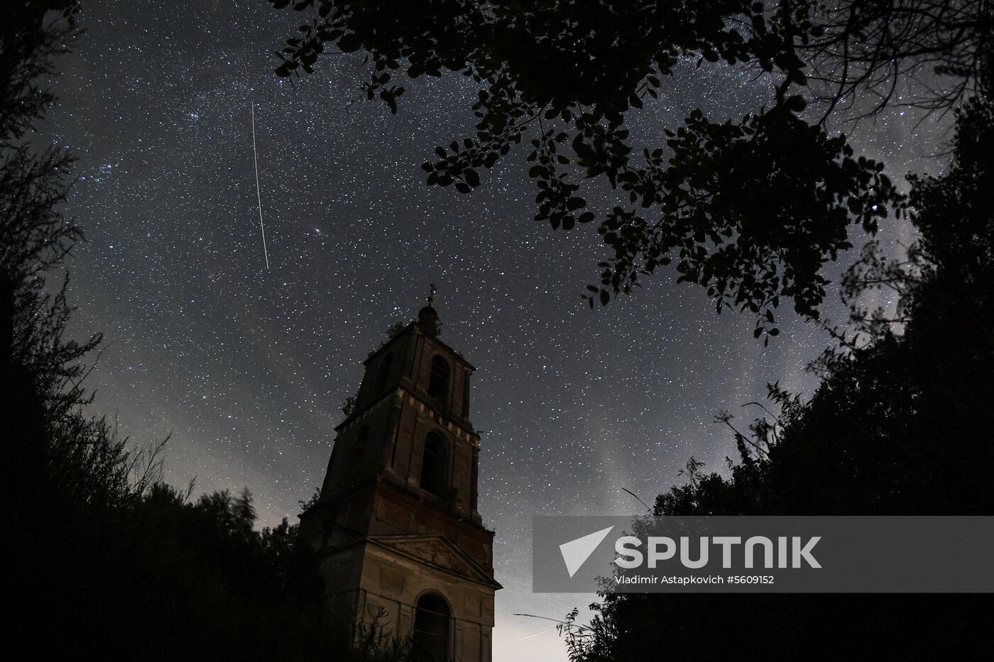 Starry sky in Crimea