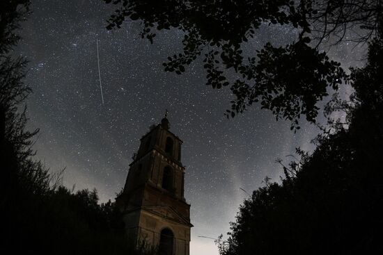 Starry sky in Crimea