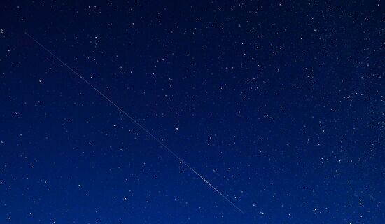 Starry sky in Crimea