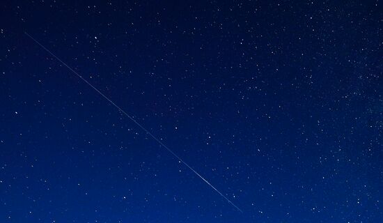 Starry sky in Crimea