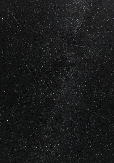 Starry sky in Crimea