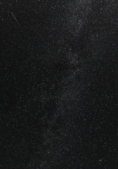 Starry sky in Crimea