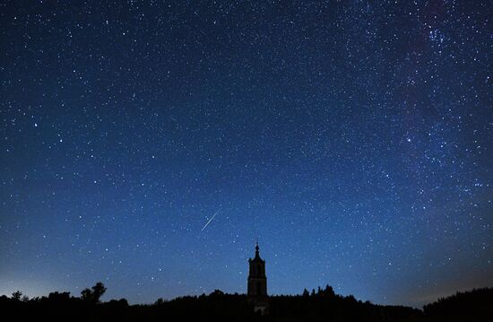 Starry sky in Crimea