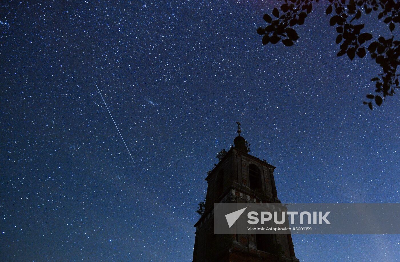 Starry sky in Crimea