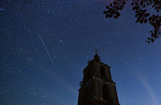 Starry sky in Crimea