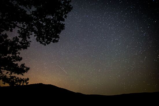 Starry sky in Crimea